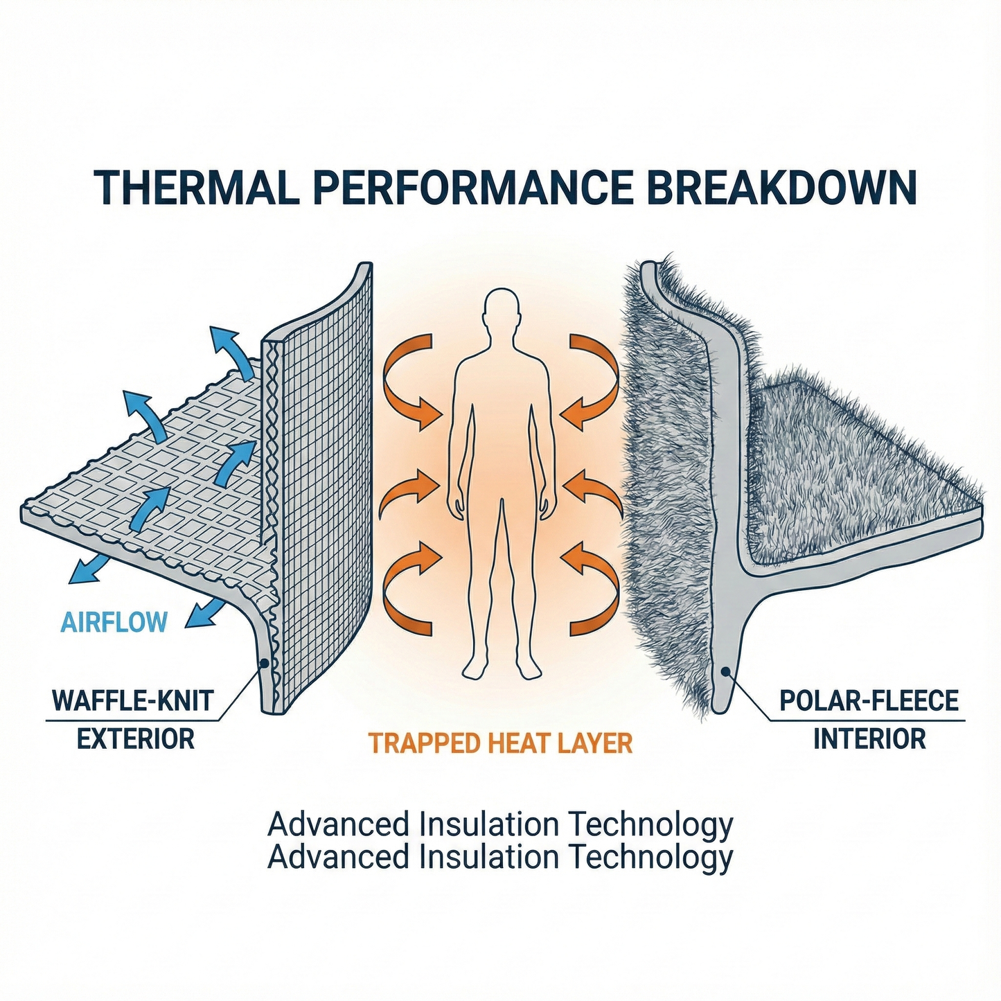 Premium Winter Hoodie – Thermal Fleece, Relaxed Fit | CROWN RIQUE