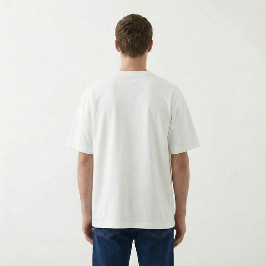 Premium French Terry Short Sleeve T-Shirt | Lightweight Comfortwear by CROWN RIQUE