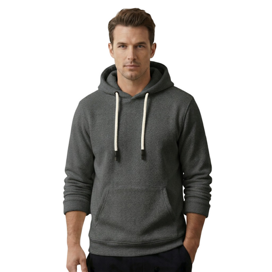 Premium Winter Hoodie – Thermal Fleece, Relaxed Fit | CROWN RIQUE